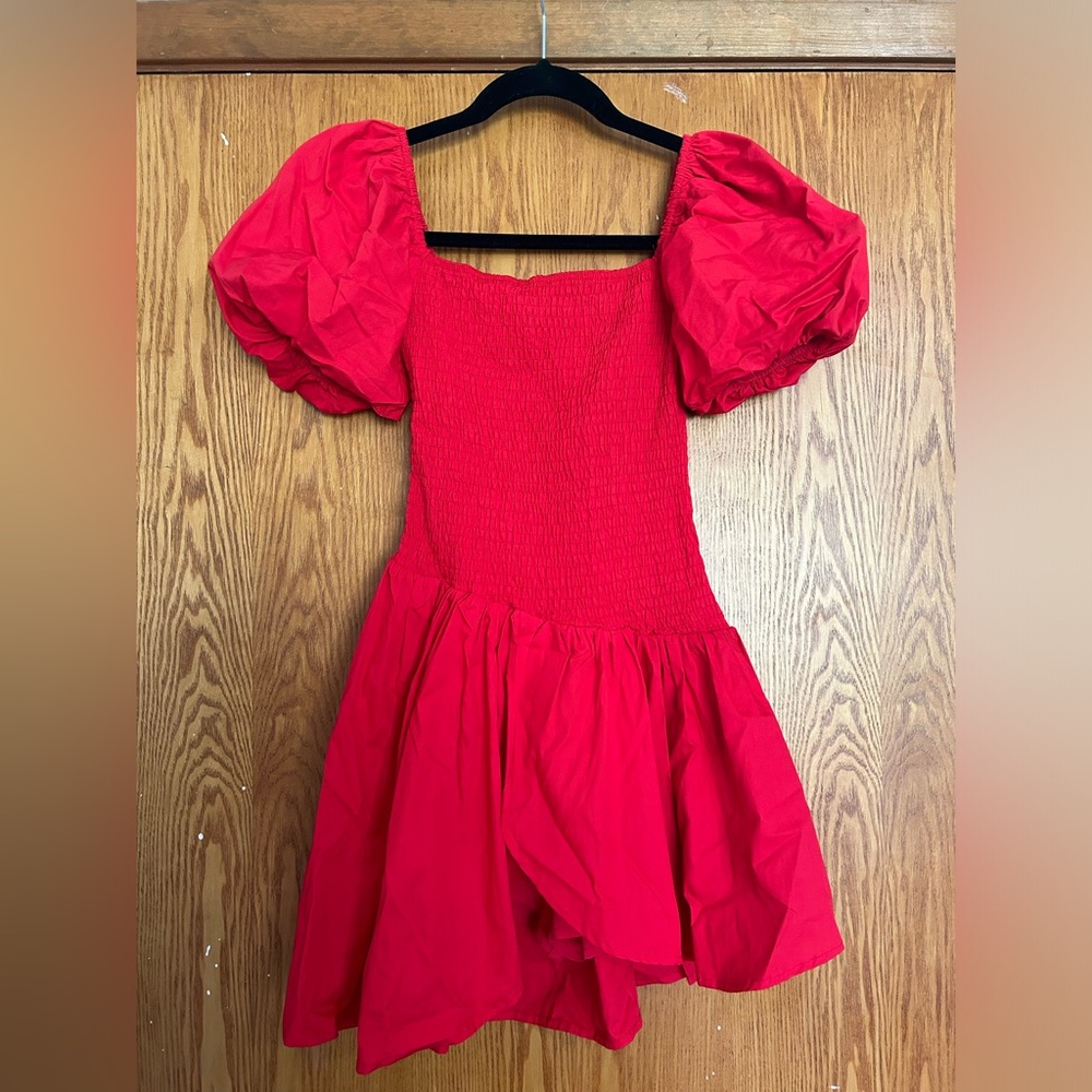 Size Small Red Romper